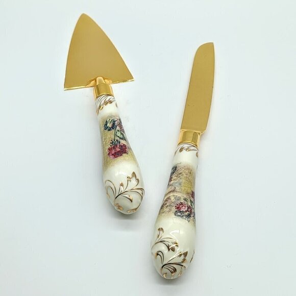 Swarask Baghdad Iraq Cake Pie Serving Set NIB - Picture 3 of 8